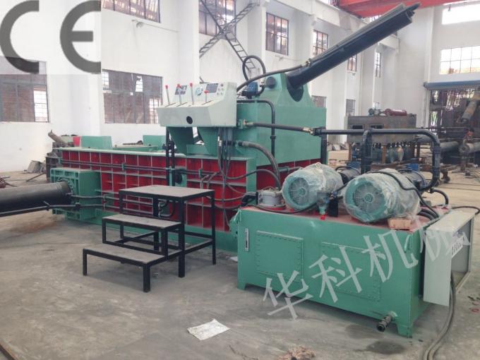 500X600 600X600 Hydraulic Scrap Metal Baler 90KW 3