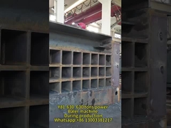 Y81-630 スクラップメタルバレーラーマシン スクラップメタルバレーラープレスマシン